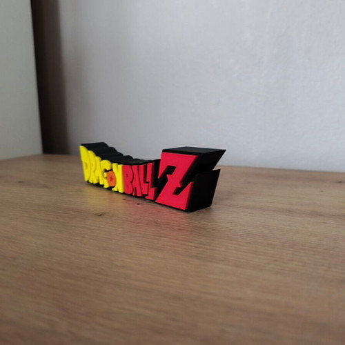 Dragonball Z Logo decorative new, 3D plastic