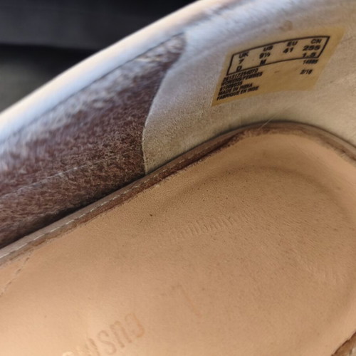 Clarks women's leather ballerinas size 41 used, beige