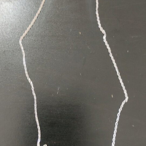 Stainless Steel Necklace new, silver color