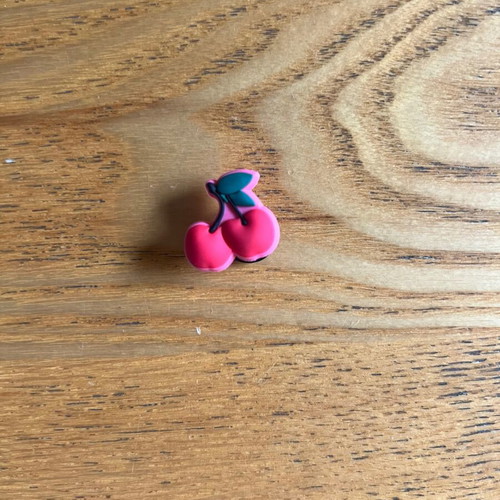 Crocs pins watermelon and cherry set like new