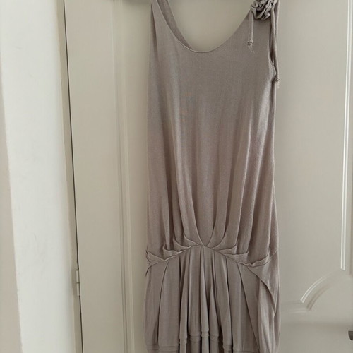 Midi dress like new, beige, size M