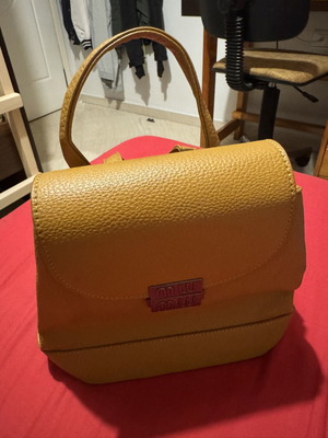Women's backpack bag beige new