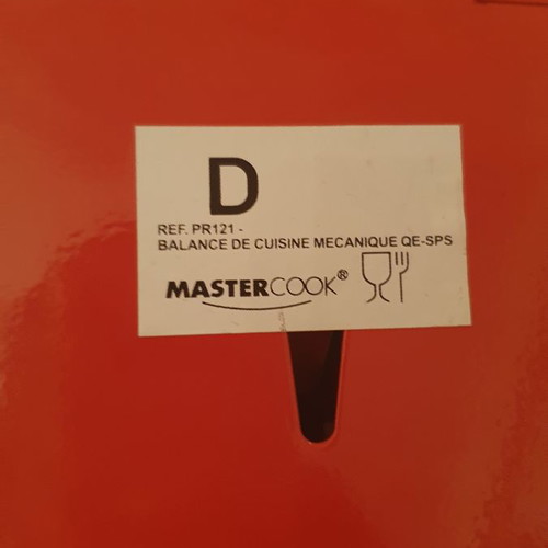Ζυγαριά κουζίνας Master μεταχειρισμένη, ύψος 24εκ