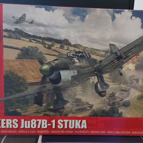 Airfix Junkers Ju87B-1 Stuka kit new with photo-etched parts