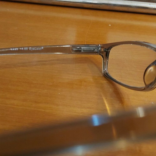 Eyelead E225 Presbyopia Glasses grade 4 like new, gray green