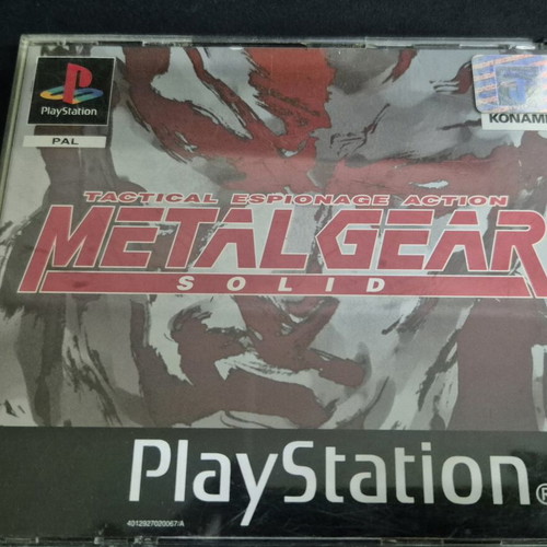 Metal Gear Solid PlayStation 1 game used