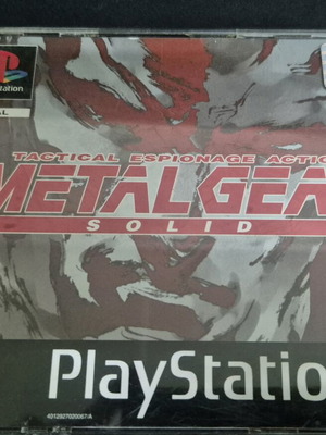 Metal Gear Solid PlayStation 1 game used
