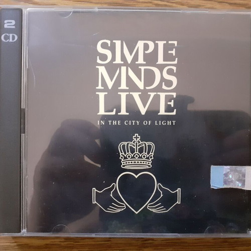 Simple Minds 2CD pack In The City Of Light (Live) & Glittering Prize like new