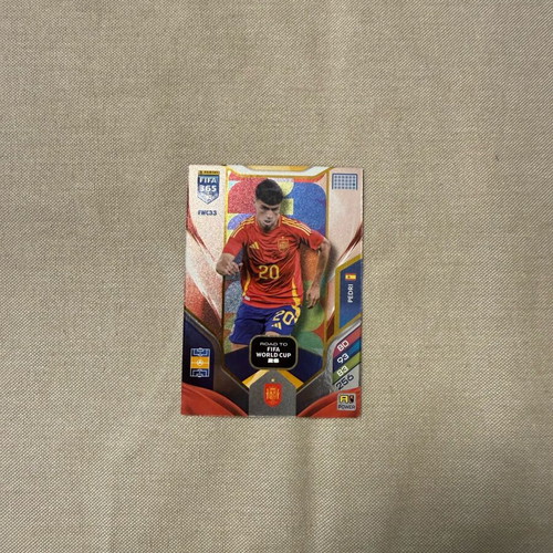 Pedri FWC card new