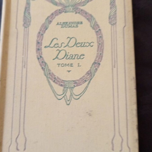 Les Deux Diane by Alexandre Dumas used French book from 1930