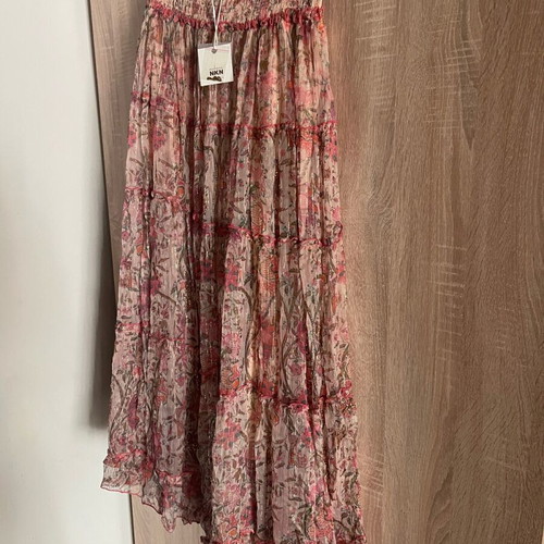 NKN Nekane boho pink skirt new with tags size S/M