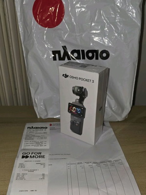 DJI Osmo Pocket 3 κάμερα χειρός με βίντεο 4K, σφραγισμένη