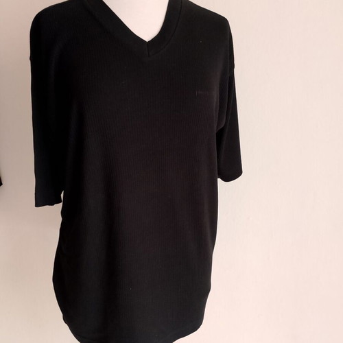 Pierre Cardin black blouse like new, size XL