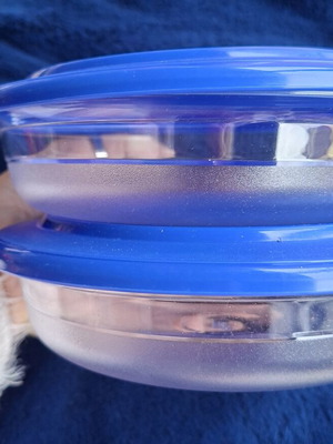 Tupperware bowl set 350ml, 2 pieces, new