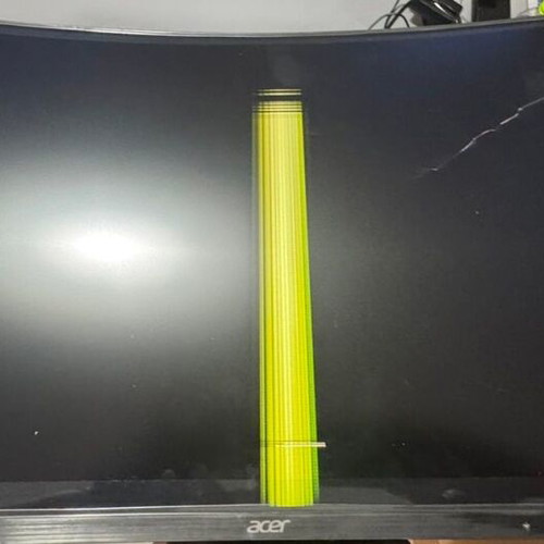 Acer ED320QR monitor like new, internal panel issue