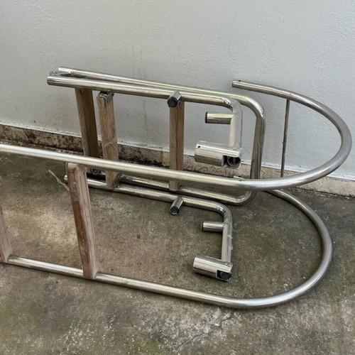 Boat ladders stainless steel, like new, straight 40cm and folding 80cm