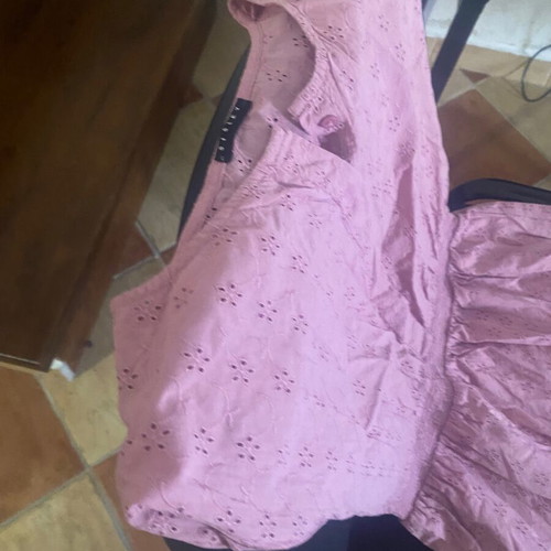 Sisley pink dress like new for girls 13-14 years, size 170 cm