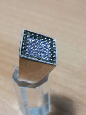 Silver ring size 56 new
