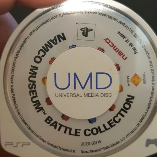 Namco Museum Battle Collection for PSP used, shooting games