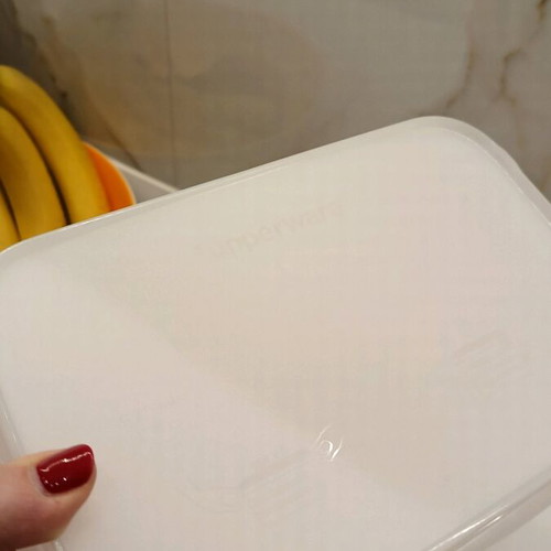 Tupperware triple container new 675ml each