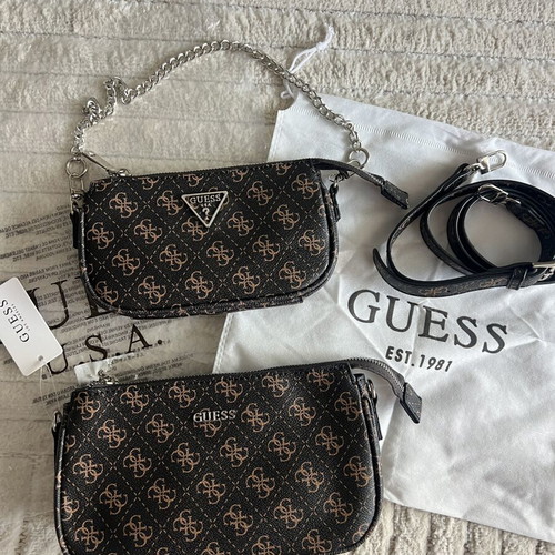 Guess bags set new, shoulder, brown, 2 pieces