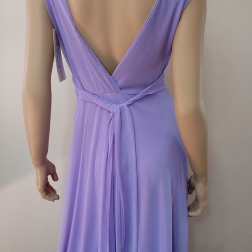 One Size lilac dress with sash, tulle lining
