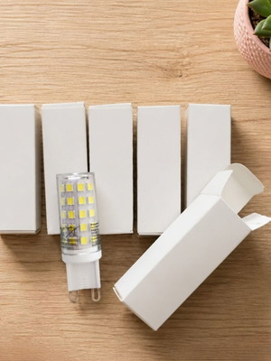G9 light bulbs, pack of 6, cool white