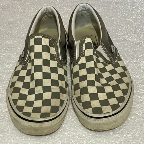 Vans Classic Slip-On checkerboard shoes like new, size 38