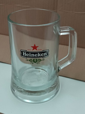 Heineken beer glasses 0.5l, pack of 6