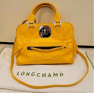 Longchamp Gatsby γνήσια δερμάτινη τσάντα.