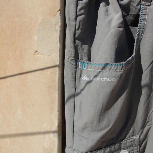 Quechua pants used, gray, size L