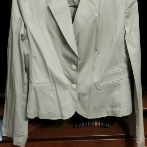 Summer women's jacket used, beige, size medium