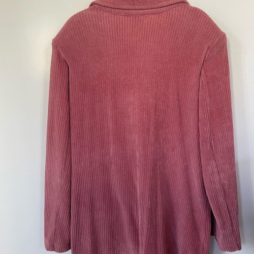 SunsetGo! jacket like new, corduroy, pink, one size