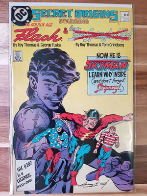 Secret Origins #9 comic used, DC Comics 1986