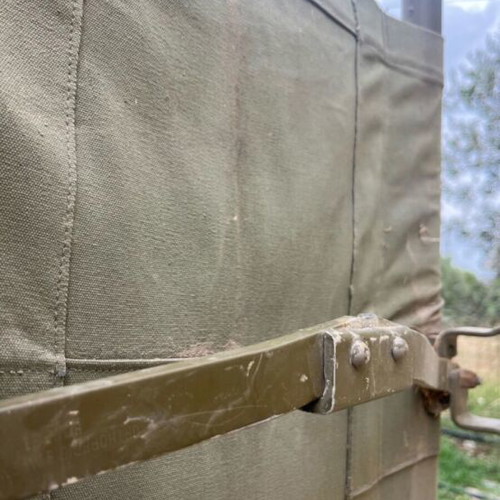American army bed 1960 like new, folds in half