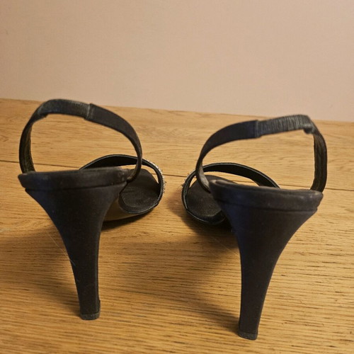 Danos sandals like new, black, size 39