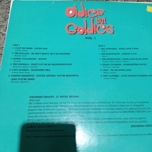 Oldies But Goldies vinyl record like new