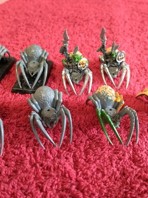 Warhammer Forest Goblin Spider Riders used, pack