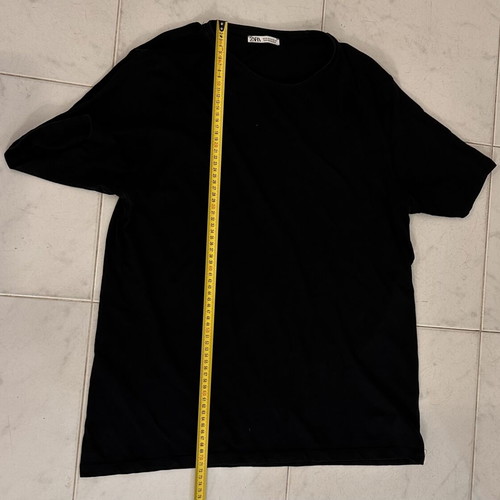 Zara ανδρικό T-shirt XL μεταχειρισμένο, μαύρο