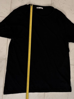 Zara ανδρικό T-shirt XL μεταχειρισμένο, μαύρο