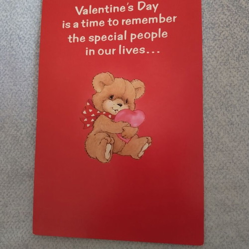 Valentine's Day card like new