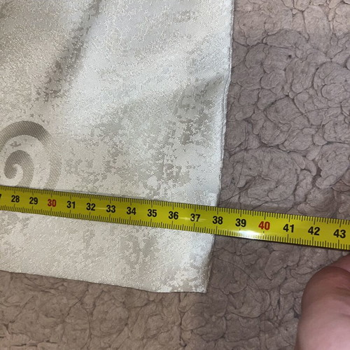 White pillowcases with patterns like new