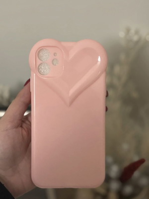 Heart-Shaped Case for iPhone 11 New