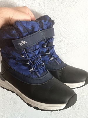 Crivit children's snow boots blue-black size 37