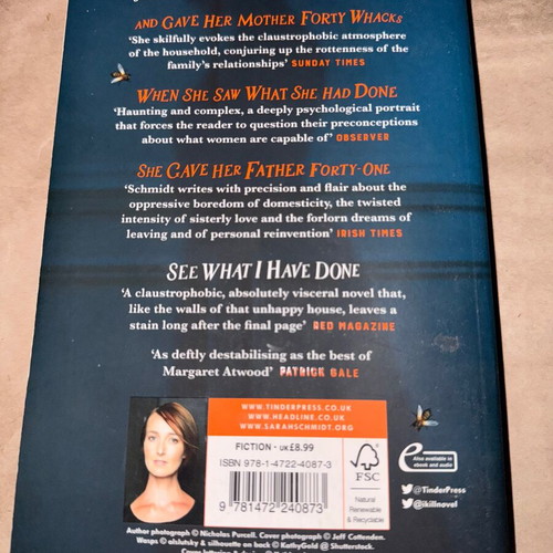 See What I Have Done book used, English