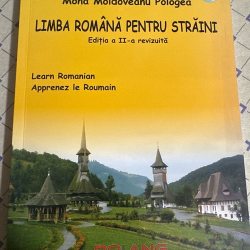 Romanian language learning books like new, complete beginner package