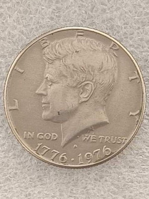 USA 1976 ½ Dollar coin FD-9