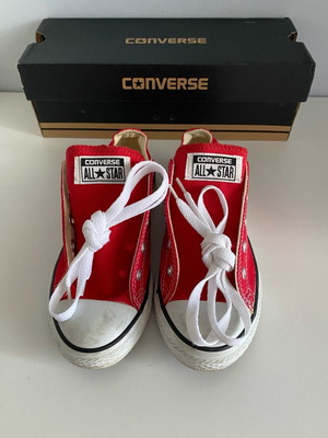 Converse All Star παπούτσια αθλητικά σαν καινούργια, κόκκινα νούμερο 34