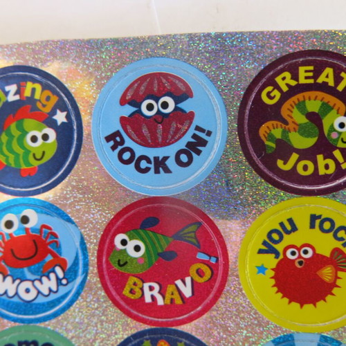 Reward stickers like new, 1 sheet