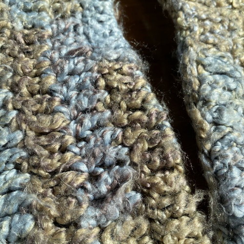Woolen hand gaiters like new, handmade